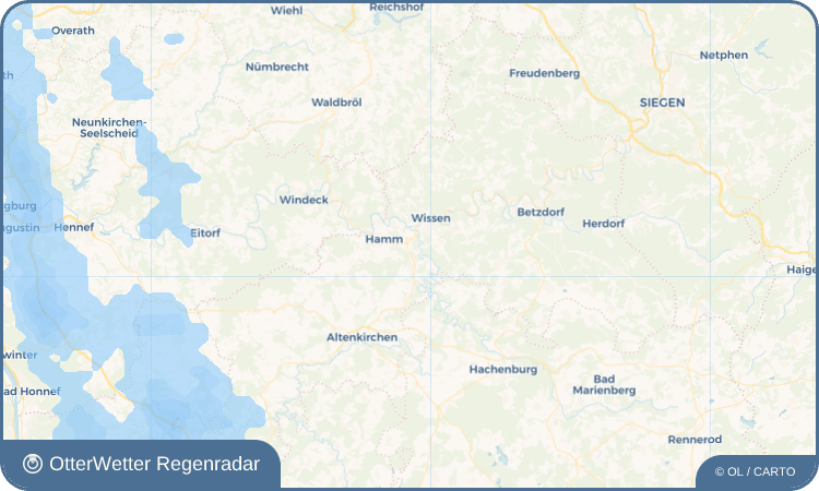 Widget-Vorschau für Hohensayn Wetter-Widget-Vorschau mit Vorhersagedaten für Hohensayn