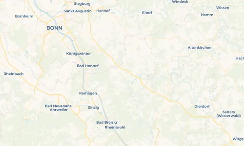 Regenradar Vorschaubild - Aktuelle Niederschläge in Hohn und Umgebung
