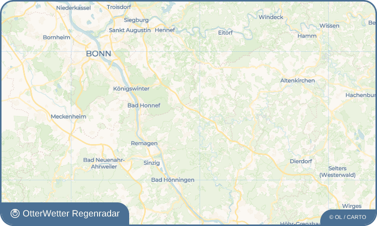 OtterWetter Regenradar-Widget Hohn