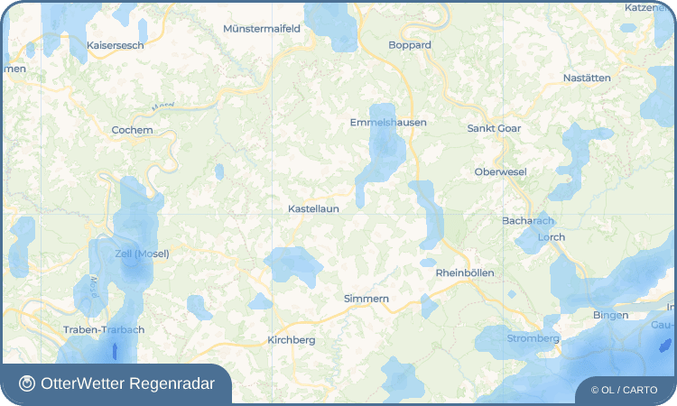 OtterWetter Regenradar-Widget Hollnich