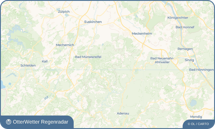 OtterWetter Regenradar-Widget Holzem