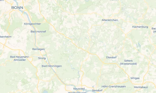 Regenradar Vorschaubild - Aktuelle Niederschläge in Hombach und Umgebung