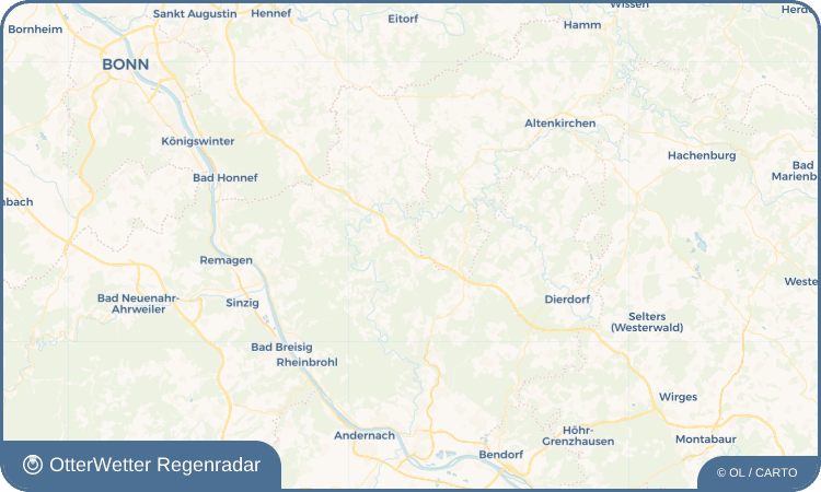 OtterWetter Regenradar-Widget Hombach