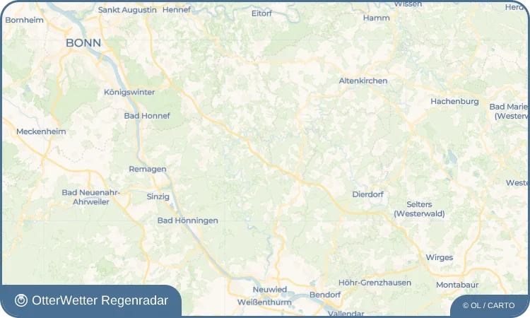 Wetter-Widget-Vorschau mit Vorhersagedaten für Hombach