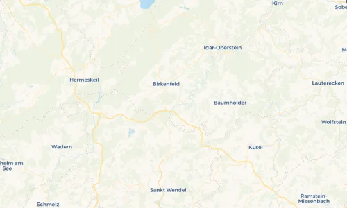 Regenradar Vorschaubild - Aktuelle Niederschläge in Hoppstädten-Weiersbach und Umgebung