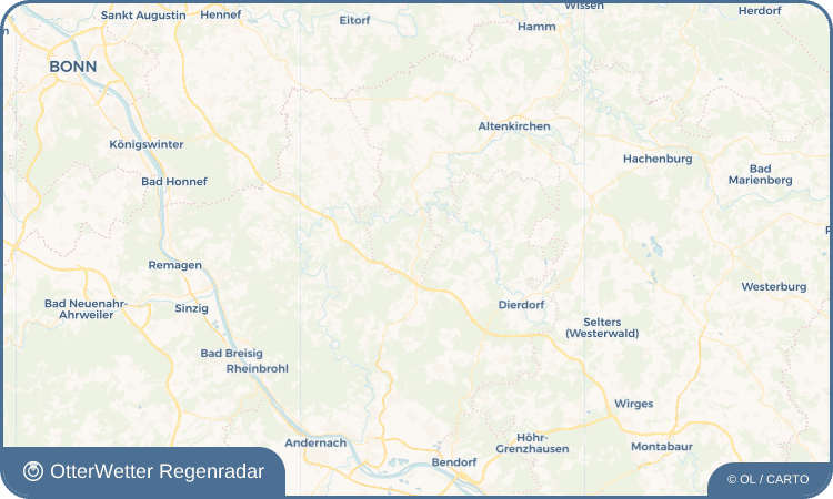 OtterWetter Regenradar-Widget Horhausen