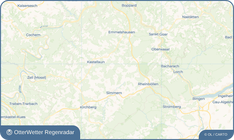 OtterWetter Regenradar-Widget Horn