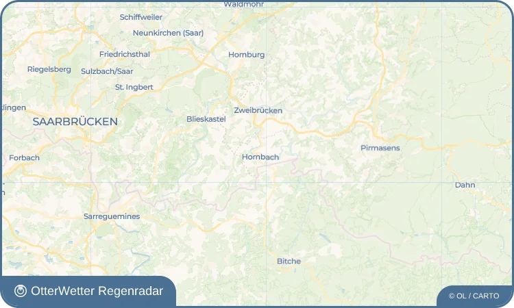 Widget-Vorschau für Hornbach Wetter-Widget-Vorschau mit Vorhersagedaten für Hornbach