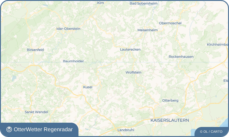 OtterWetter Regenradar-Widget Horschbach