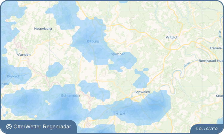 OtterWetter Regenradar-Widget Hosten