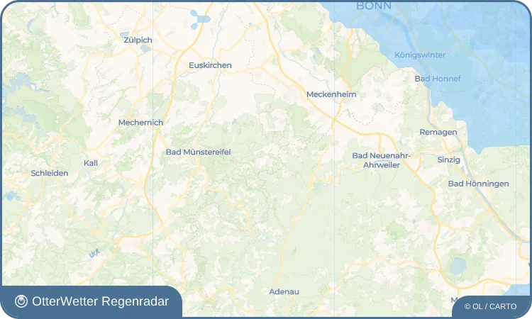 Widget-Vorschau für Houverath Wetter-Widget-Vorschau mit Vorhersagedaten für Houverath