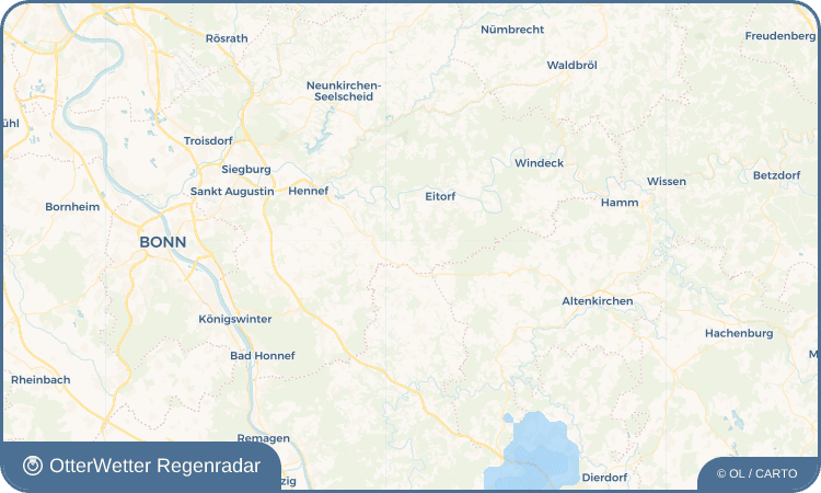OtterWetter Regenradar-Widget Hülscheid