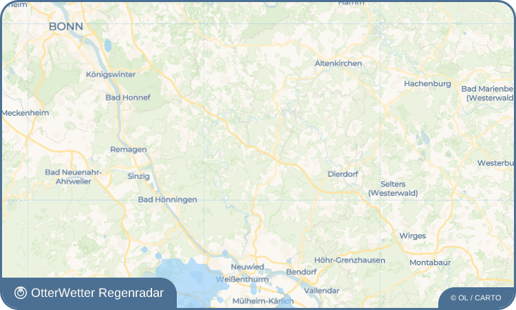 OtterWetter Regenradar-Widget Hümmerich