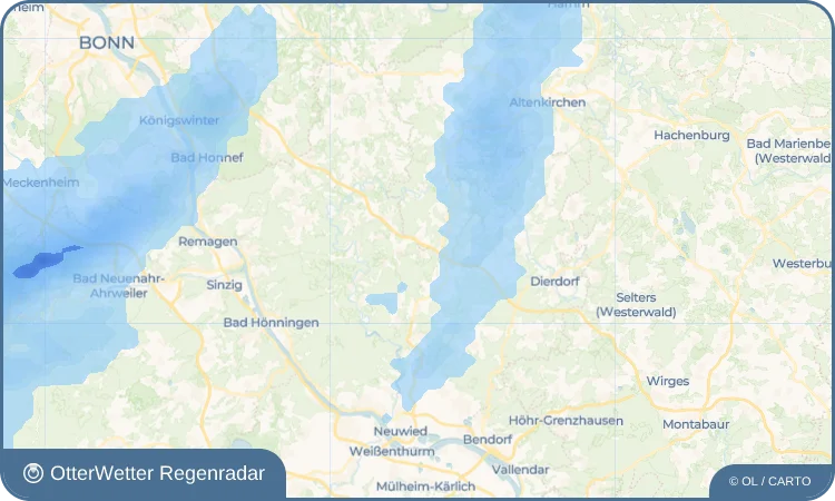Widget-Vorschau für Hümmerich Wetter-Widget-Vorschau mit Vorhersagedaten für Hümmerich