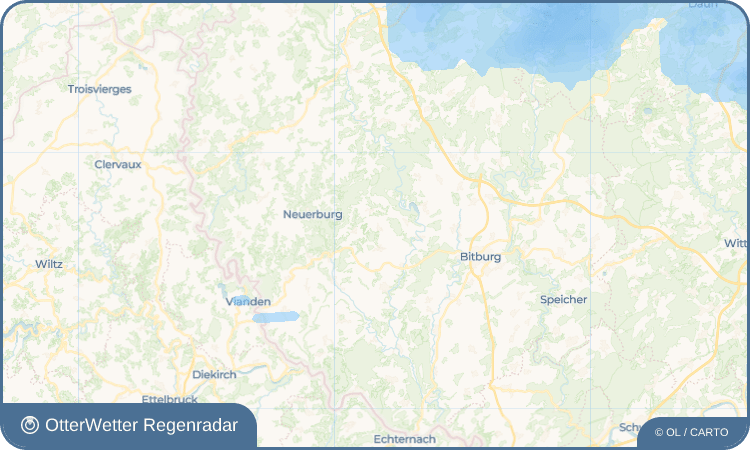 Wetter-Widget-Vorschau mit Vorhersagedaten für Hütterscheid