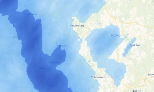 Regenradar Vorschaubild - Aktuelle Niederschläge in Hüttingen bei Lahr und Umgebung