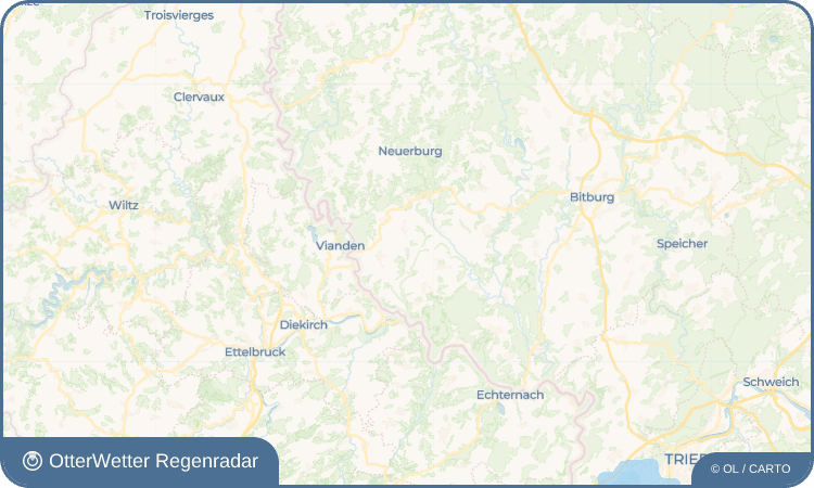 OtterWetter Regenradar-Widget Hüttingen bei Lahr