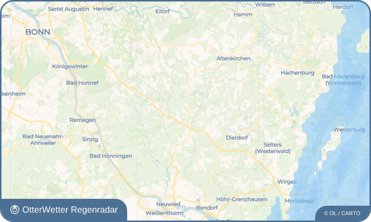 OtterWetter Regenradar-Widget Huf