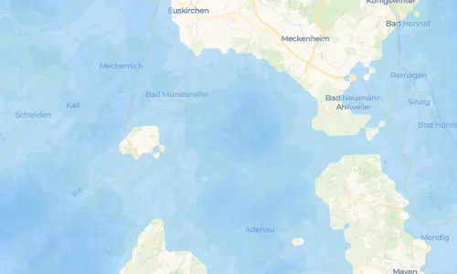 Regenradar Hummerzheim: aktuelle Niederschläge in Hummerzheim und Umgebung, Stand 23. Oktober 2026 um 3:20 Uhr