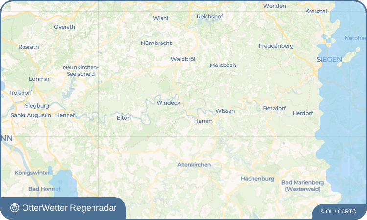 OtterWetter Regenradar-Widget Hundhausen