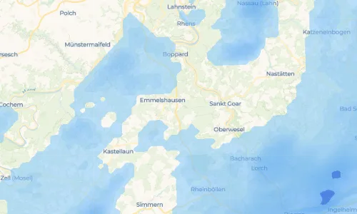 Regenradar Vorschaubild - Aktuelle Niederschläge in Hungenroth und Umgebung