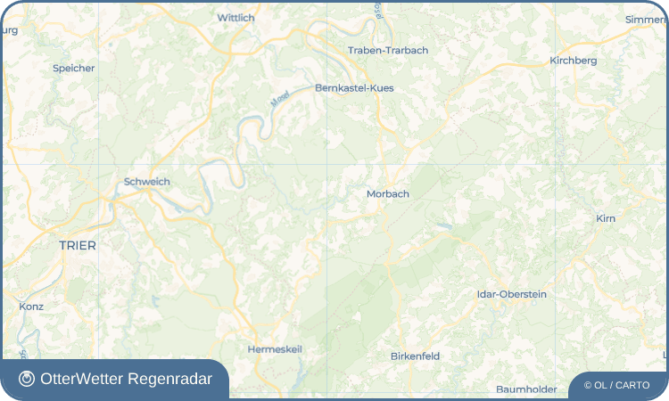 OtterWetter Regenradar-Widget Hunolstein