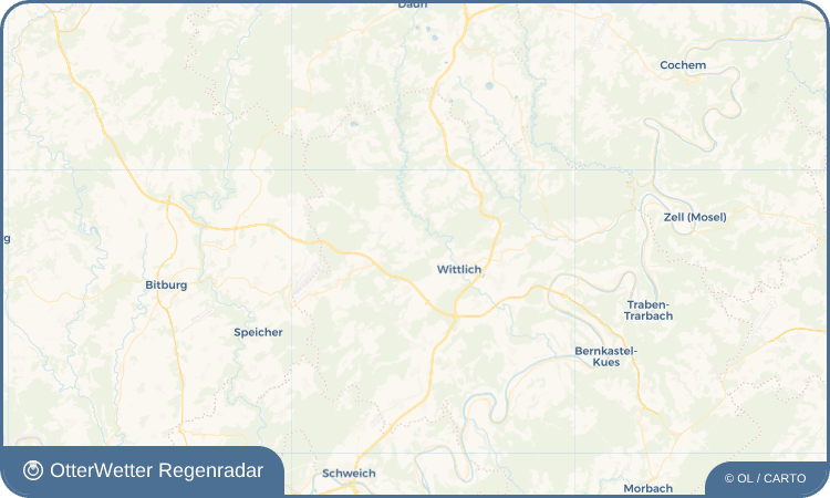 OtterWetter Regenradar-Widget Hupperath