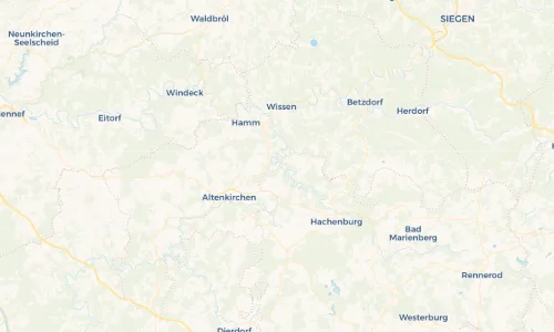 Regenradar-Vorschau: aktuelle Niederschläge in Idelberg und Umgebung
