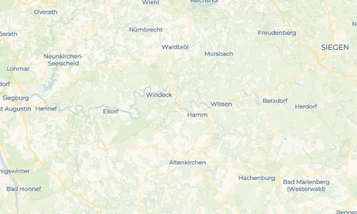 Regenradar Vorschaubild - Aktuelle Niederschläge in Imhausen und Umgebung