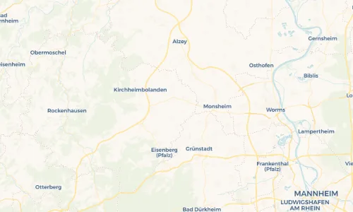 Regenradar Vorschaubild - Aktuelle Niederschläge in Immesheim und Umgebung