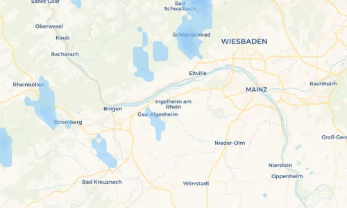 Regenradar Vorschaubild - Aktuelle Niederschläge in Ingelheim am Rhein und Umgebung
