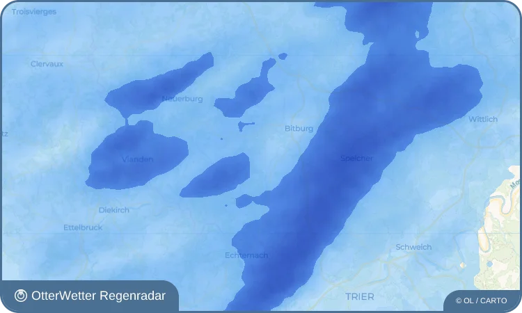 Wetter-Widget-Vorschau mit Vorhersagedaten für Ingendorf