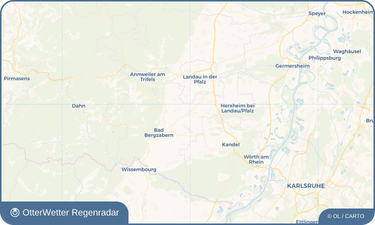 OtterWetter Regenradar-Widget Ingenheim