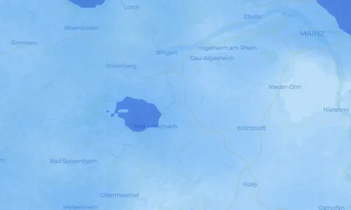 Regenradar Vorschaubild - Aktuelle Niederschläge in Ippesheim und Umgebung