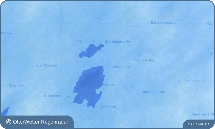 OtterWetter Regenradar-Widget Jeckenbach