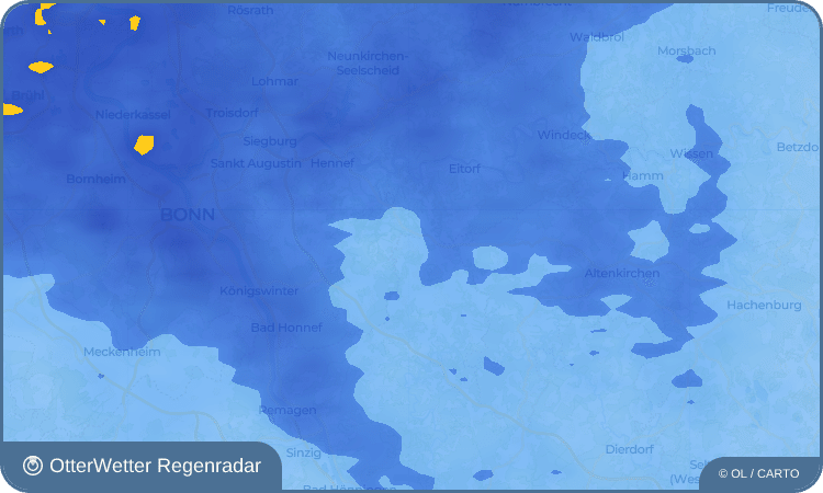 OtterWetter Regenradar-Widget Jungeroth