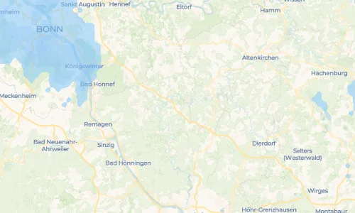 Regenradar Vorschaubild - Aktuelle Niederschläge in Jungfernhof und Umgebung