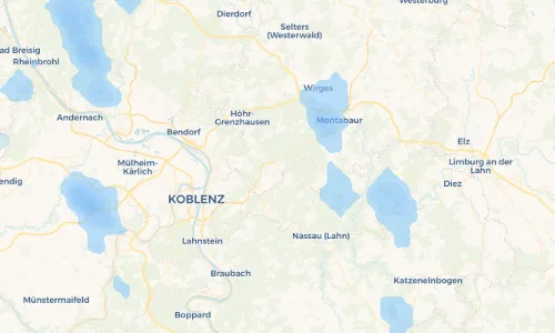 Regenradar Vorschaubild - Aktuelle Niederschläge in Kadenbach und Umgebung