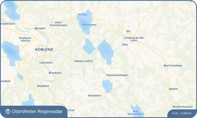 OtterWetter Regenradar-Widget Kalkofen (Gem. Seelbach)