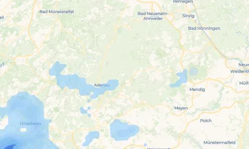 Regenradar Vorschaubild - Aktuelle Niederschläge in Kaltenborn und Umgebung