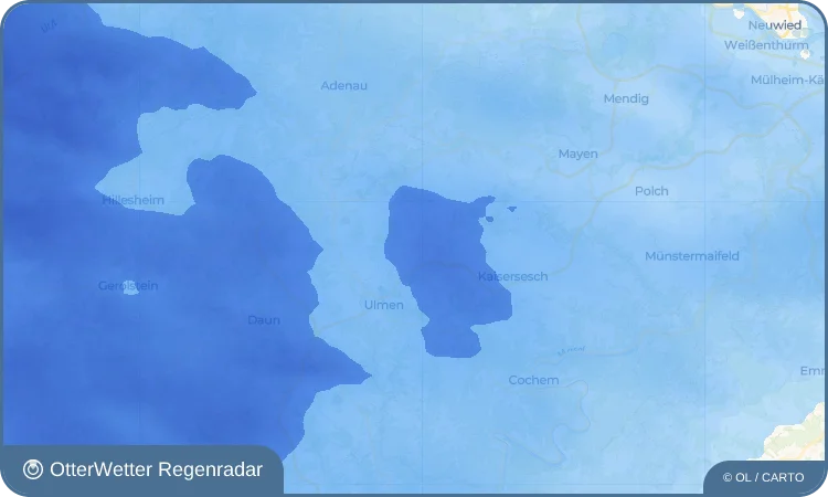 Wetter-Widget-Vorschau mit Vorhersagedaten für Kaperich