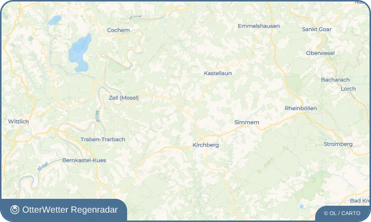 Wetter-Widget-Vorschau mit Vorhersagedaten für Kappel