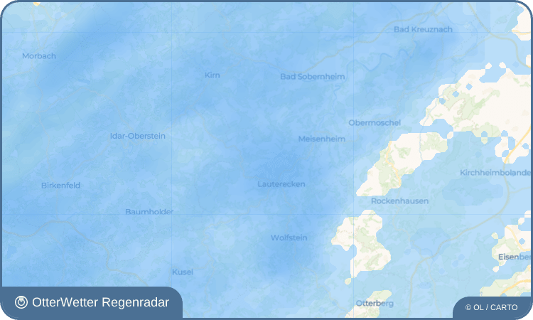 OtterWetter Regenradar-Widget Kappeln