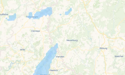 Regenradar Vorschaubild - Aktuelle Niederschläge in Karlshausen und Umgebung