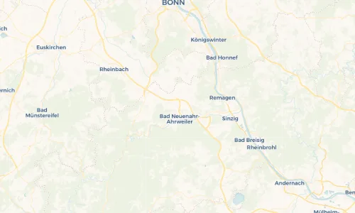 Regenradar Vorschaubild - Aktuelle Niederschläge in Karweiler und Umgebung
