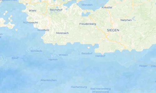 Regenradar Vorschaubild - Aktuelle Niederschläge in Katzwinkel (Sieg) und Umgebung