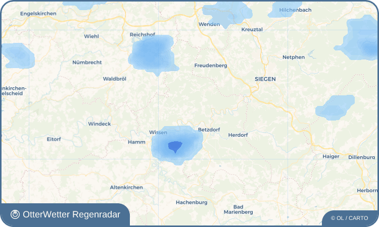 OtterWetter Regenradar-Widget Katzwinkel (Sieg)