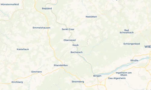 Regenradar Vorschaubild - Aktuelle Niederschläge in Kaub und Umgebung