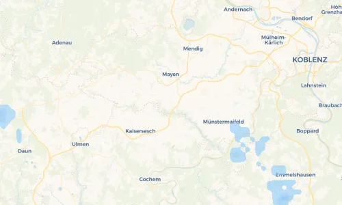 Regenradar Vorschaubild - Aktuelle Niederschläge in Kehrig und Umgebung