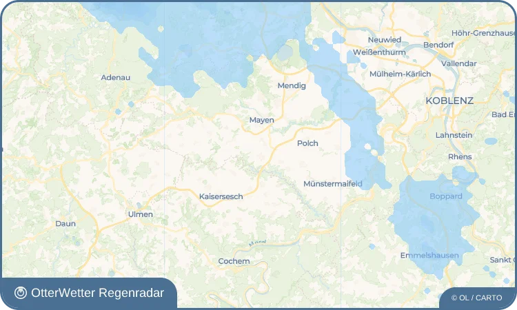 Widget-Vorschau für Kehrig Wetter-Widget-Vorschau mit Vorhersagedaten für Kehrig